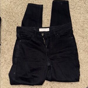 Topshop Black High Rise Jeans Slim Fit
